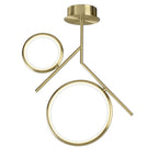 M6582 Olimpia Ceiling 30W LED Satin Gold