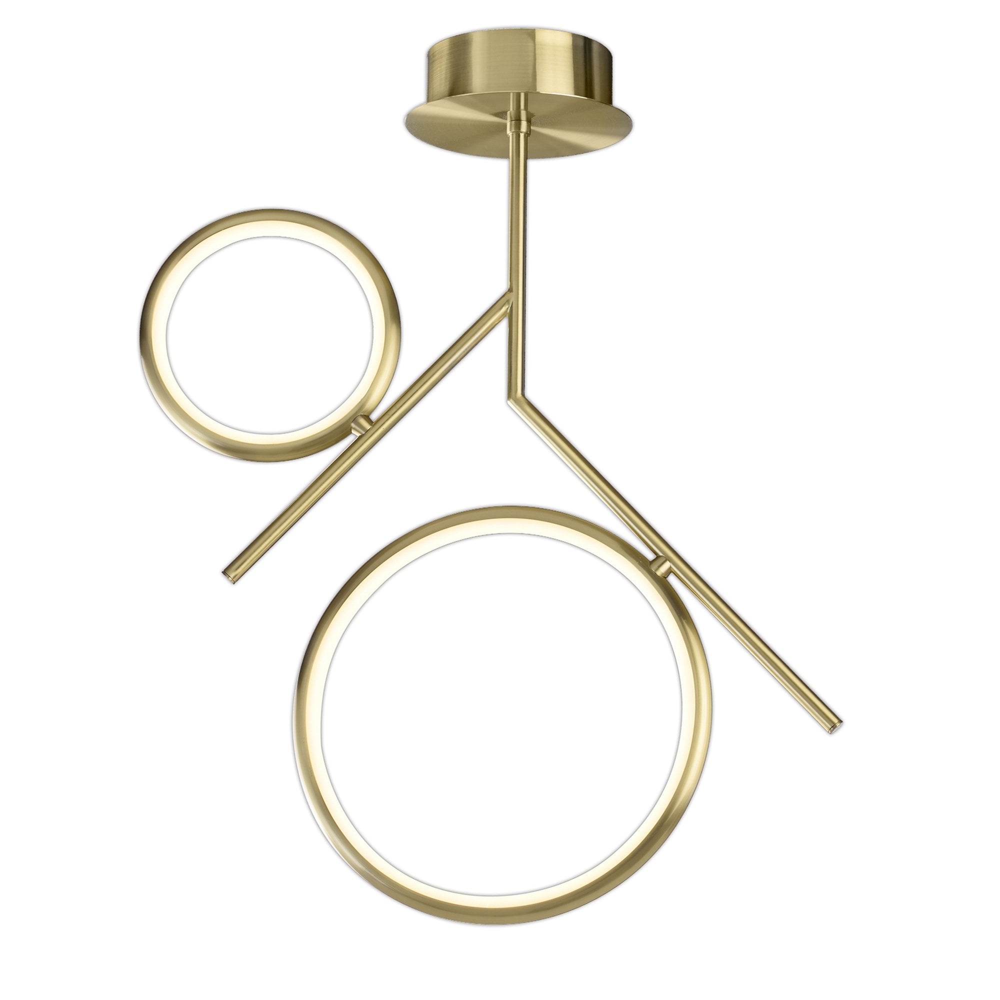 M6582 Olimpia Ceiling 30W LED Satin Gold