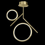 M6582 Olimpia Ceiling 30W LED Satin Gold