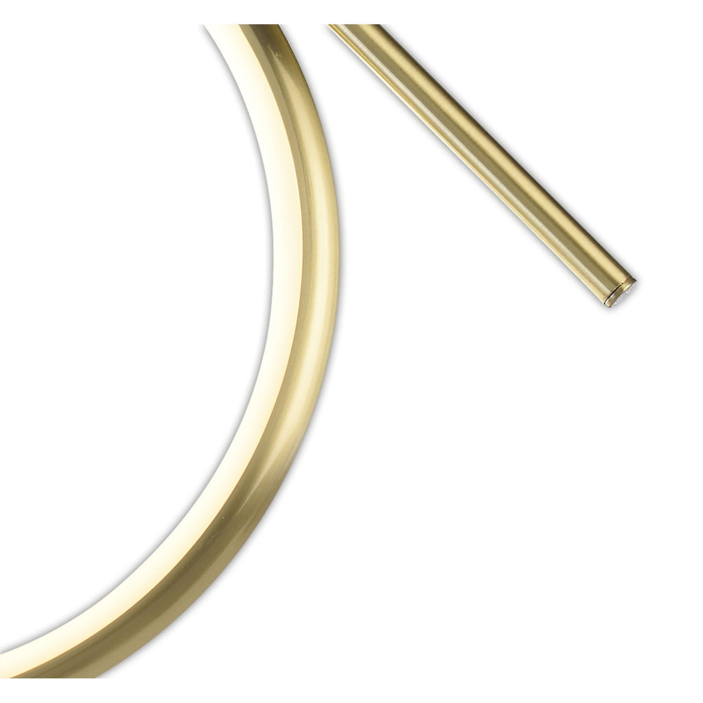 M6582 Olimpia Ceiling 30W LED Satin Gold