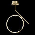 M6583 Olimpia Ceiling 25W LED Satin Gold