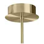 M6583 Olimpia Ceiling 25W LED Satin Gold