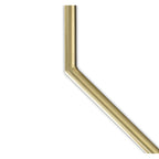 M6583 Olimpia Ceiling 25W LED Satin Gold