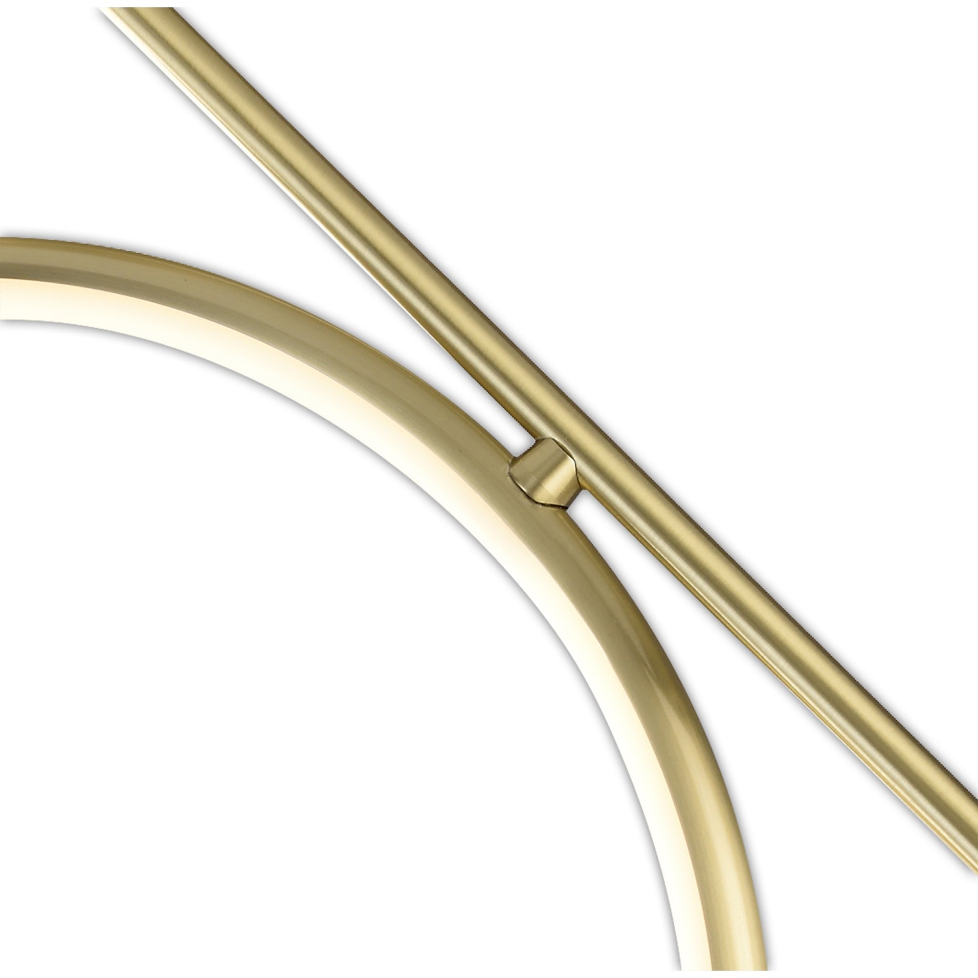 M6583 Olimpia Ceiling 25W LED Satin Gold