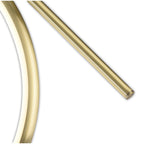 M6583 Olimpia Ceiling 25W LED Satin Gold