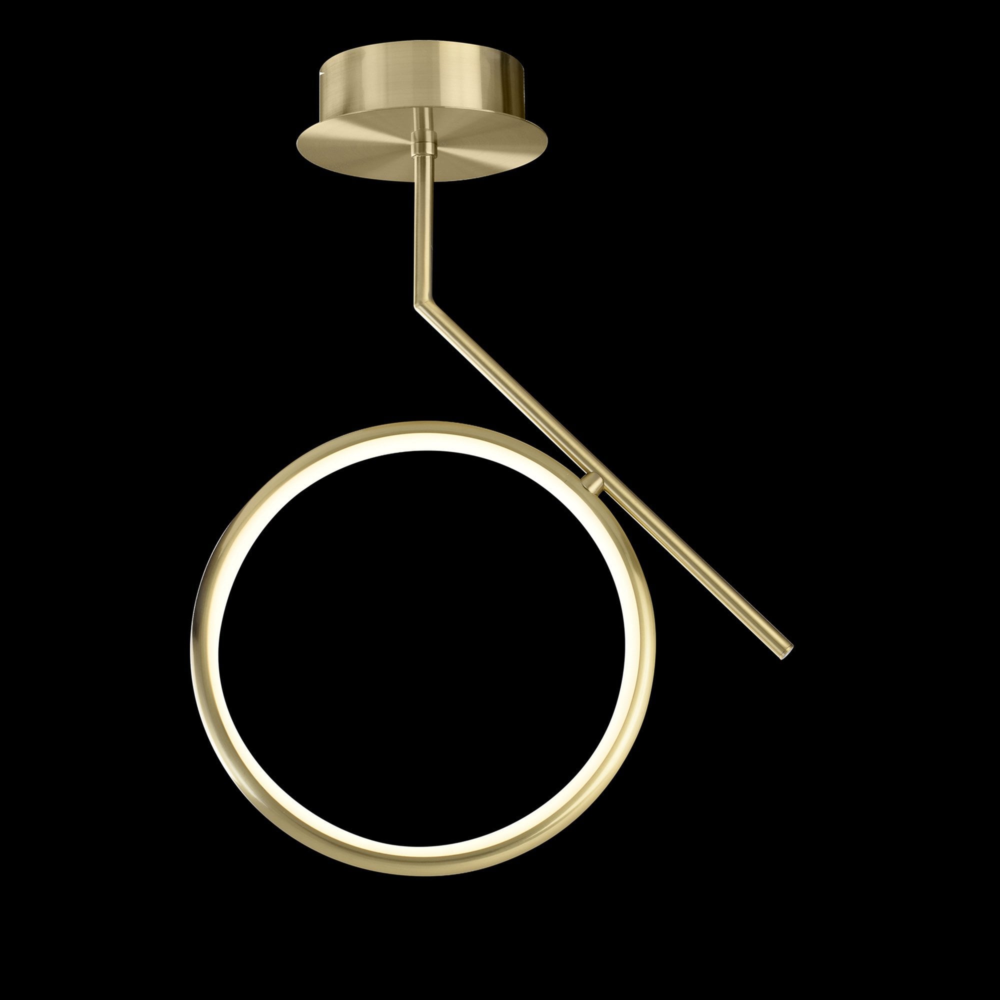 M6584 Olimpia Ceiling 20W LED Satin Gold