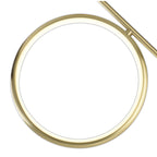 M6584 Olimpia Ceiling 20W LED Satin Gold
