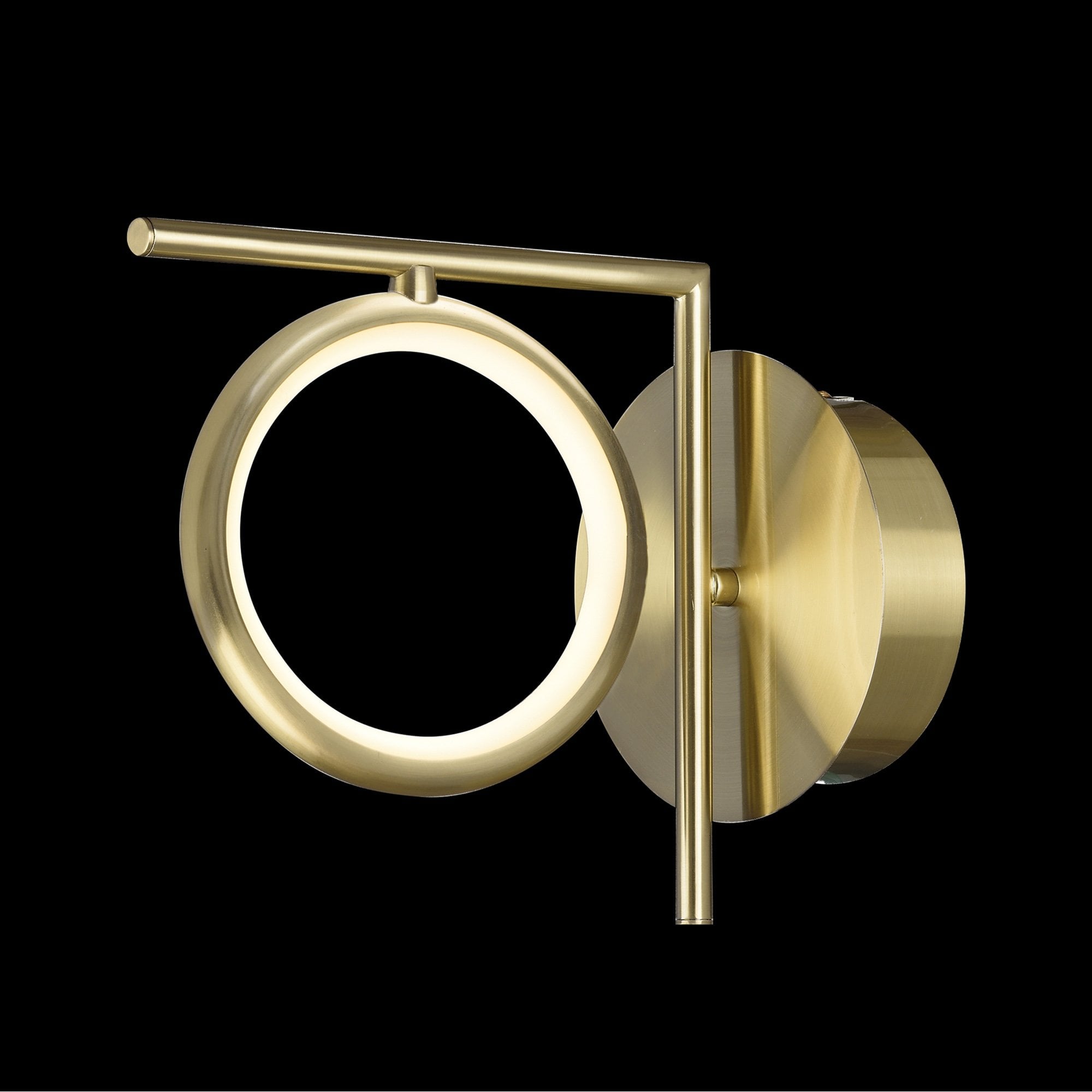 M6585 Olimpia Wall Lamp 8W LED Satin Gold