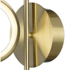 M6585 Olimpia Wall Lamp 8W LED Satin Gold
