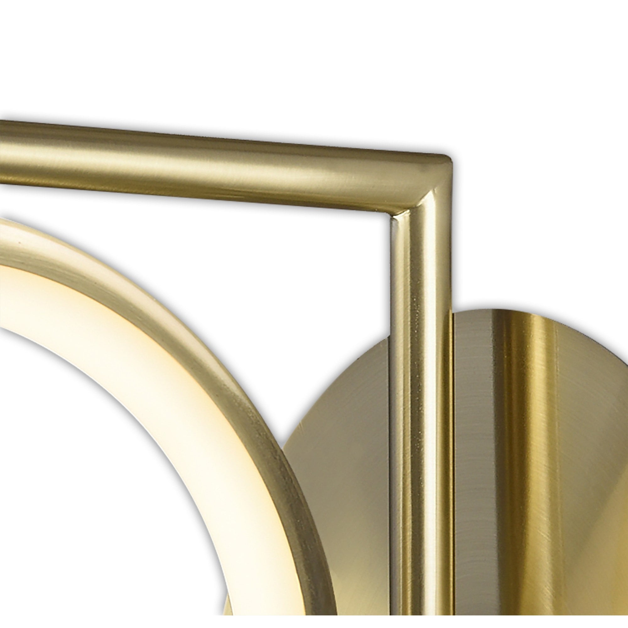M6585 Olimpia Wall Lamp 8W LED Satin Gold