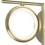 M6585 Olimpia Wall Lamp 8W LED Satin Gold
