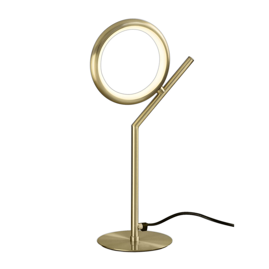 M6586 Olimpia Table Lamp 8W LED Satin Gold