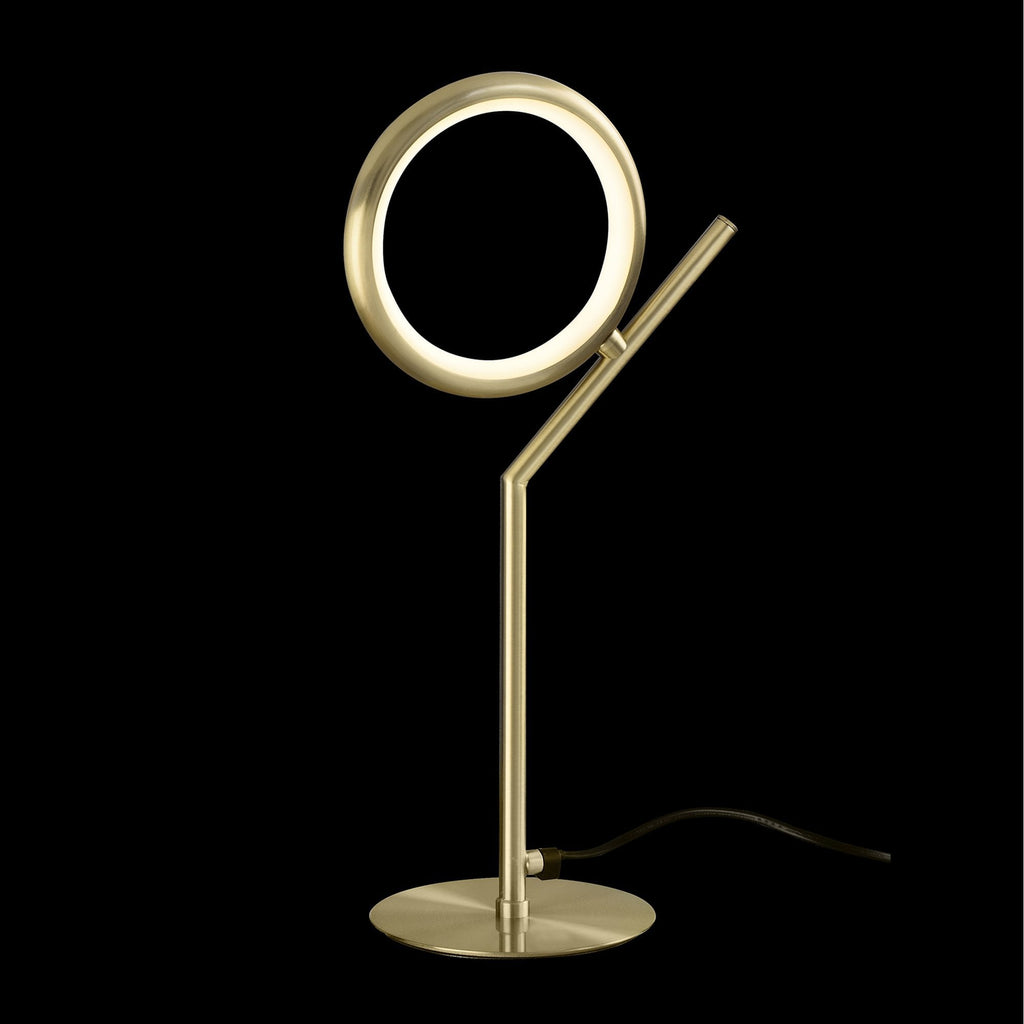 M6586 Olimpia Table Lamp 8W LED Satin Gold