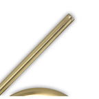M6587 Olimpia Floor Lamp 12W LED Satin Gold