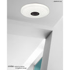 M3563 On Table Lamp Right 5W LED Polished Chrome/Frosted Acrylic