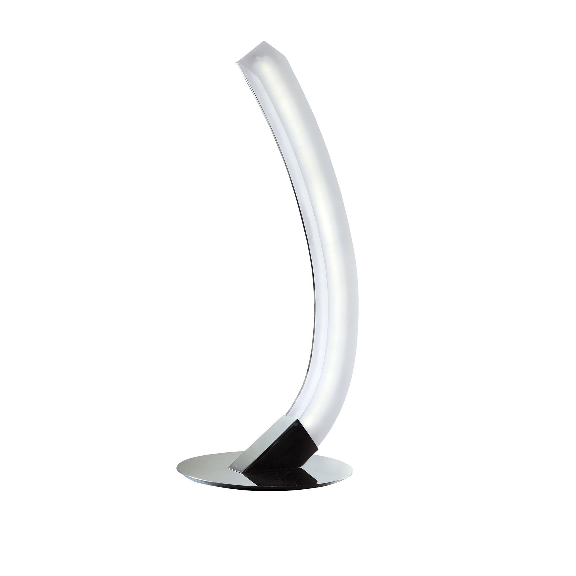 M3564 On Table Lamp Left 5W LED Polished Chrome/Frosted Acrylic