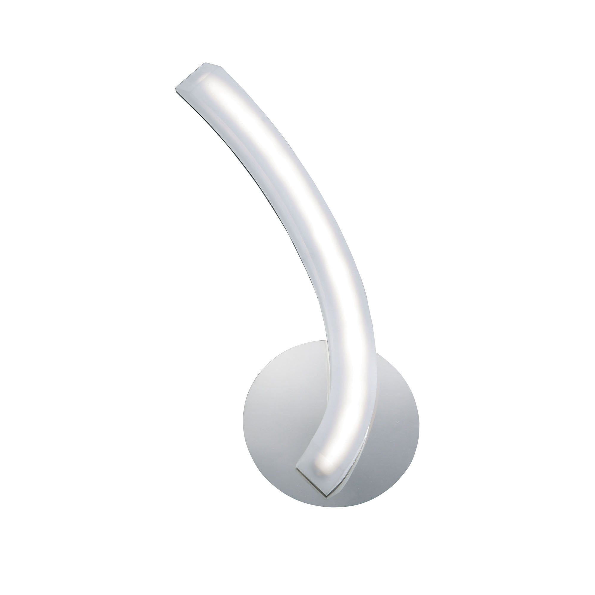 M3565/S On Wall Lamp Left Switched 5W LED Polished Chrome/Frosted Acrylic