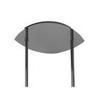 M3567 On Telescopic Convertible To Semi Flush Linear 28W LED Polished Chrome Frosted Acrylic