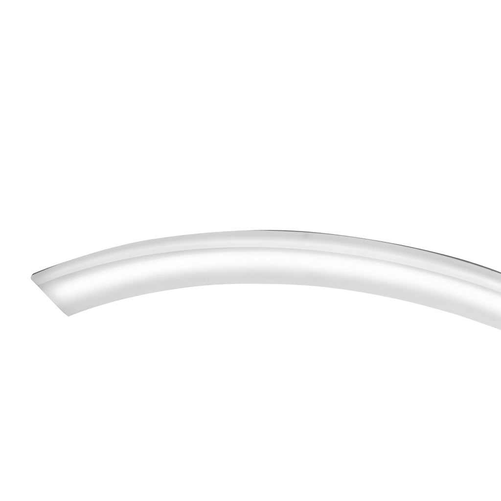 M3567 On Telescopic Convertible To Semi Flush Linear 28W LED Polished Chrome Frosted Acrylic