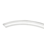 M3567 On Telescopic Convertible To Semi Flush Linear 28W LED Polished Chrome Frosted Acrylic