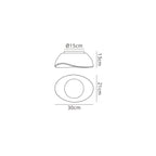 M4897 Opal Ceiling/Wall 1 Light E27 Polished Chrome/Frosted White Glass