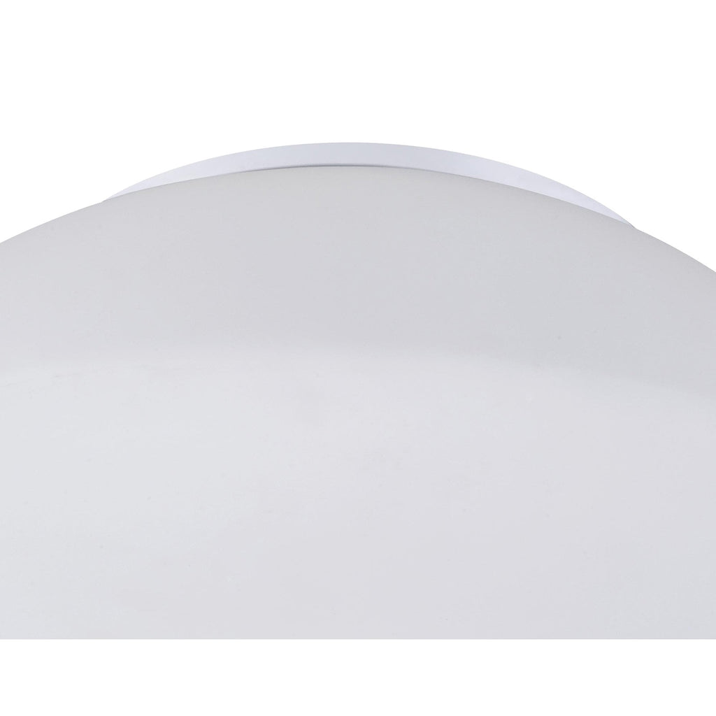 M4897 Opal Ceiling/Wall 1 Light E27 Polished Chrome/Frosted White Glass