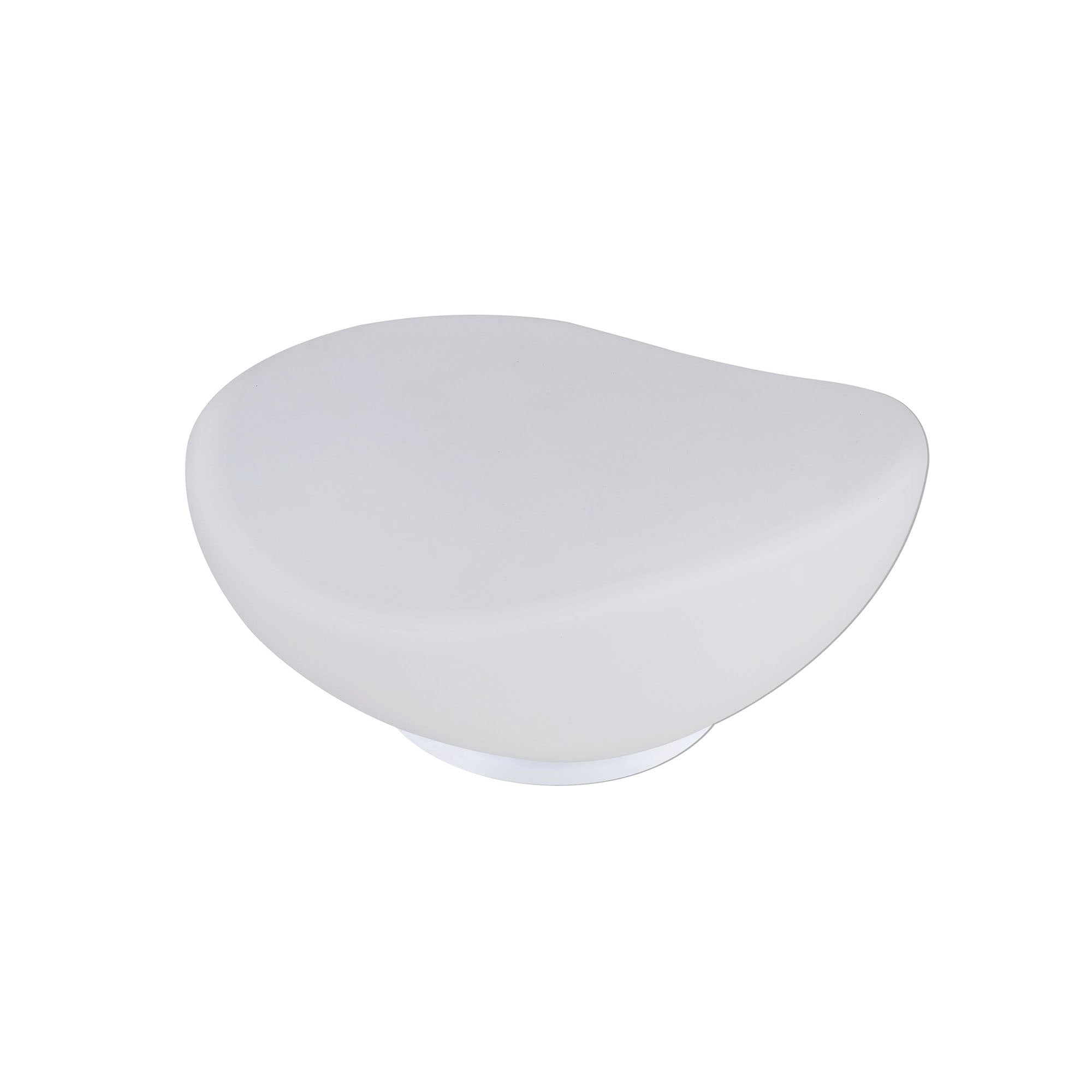 M4898 Opal Table Lamp 1 Light E27 White Base/Frosted White Glass