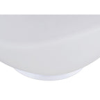 M4898 Opal Table Lamp 1 Light E27 White Base/Frosted White Glass