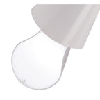 M1545 Ora Ceiling 2 Arm 4 Light E27 Gloss White/White Acrylic/Polished Chrome