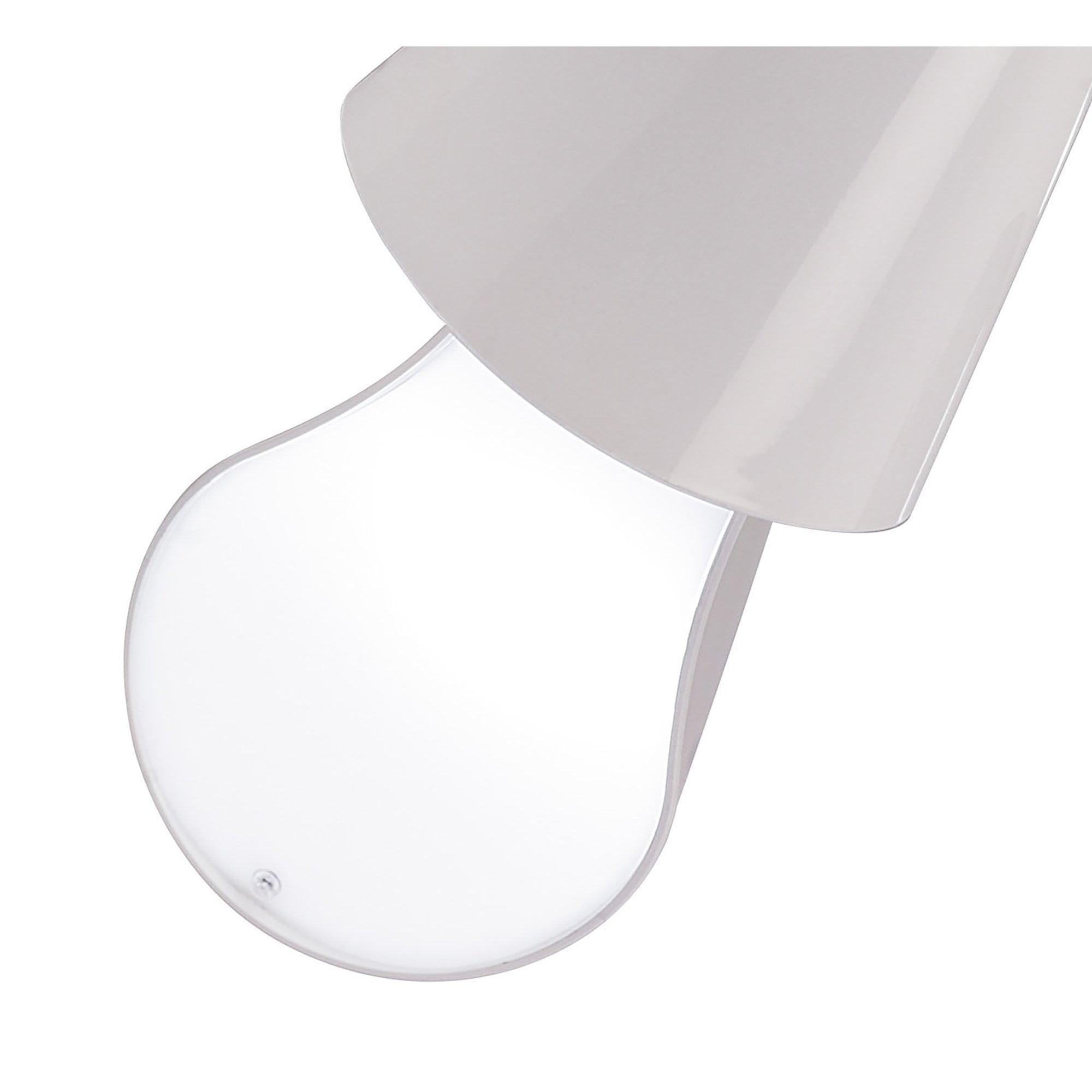 M1545 Ora Ceiling 2 Arm 4 Light E27 Gloss White/White Acrylic/Polished Chrome