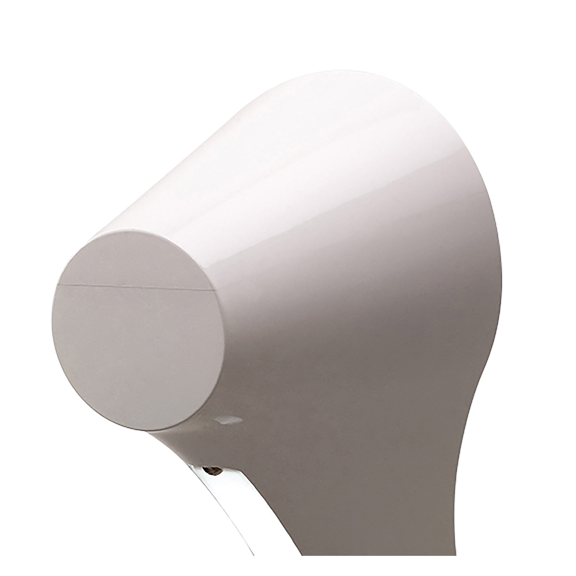 M1547 Ora Wall Lamp 1 Light E27 Gloss White / White Acrylic / Polished Chrome