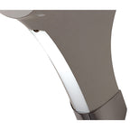 M1547 Ora Wall Lamp 1 Light E27 Gloss White / White Acrylic / Polished Chrome