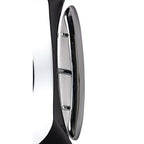 M1554 Ora Wall Lamp 2 Light E27 Gloss Black/White Acrylic/Polished Chrome