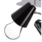 M1555 Ora Ceiling 2 Arm 4 Light E27 Gloss Black/White Acrylic/Polished Chrome