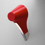 M1567 Ora Wall Lamp 1 Light E27 Gloss Red/White Acrylic/Polished Chrome