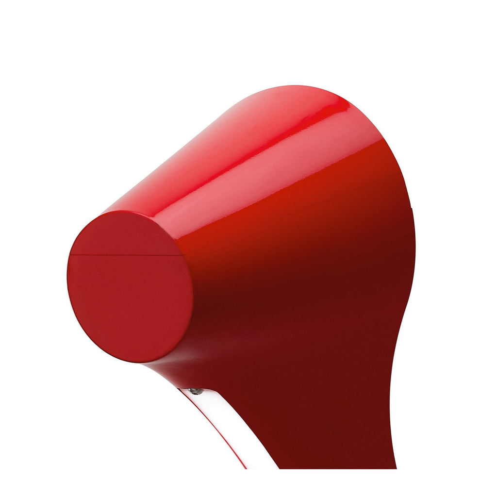M1567 Ora Wall Lamp 1 Light E27 Gloss Red/White Acrylic/Polished Chrome