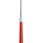 M1600 Ora Telescopic Convertible To Semi Flush 6 Light E27 Gloss Red/White Acrylic/Polished Chrome
