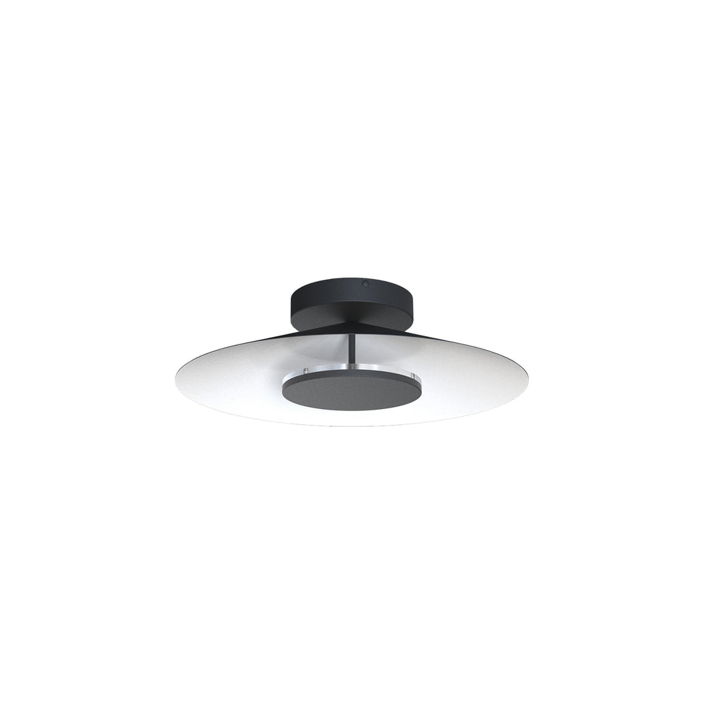 M8122 Orion Ceiling 25cm Round 8W LED White/Black