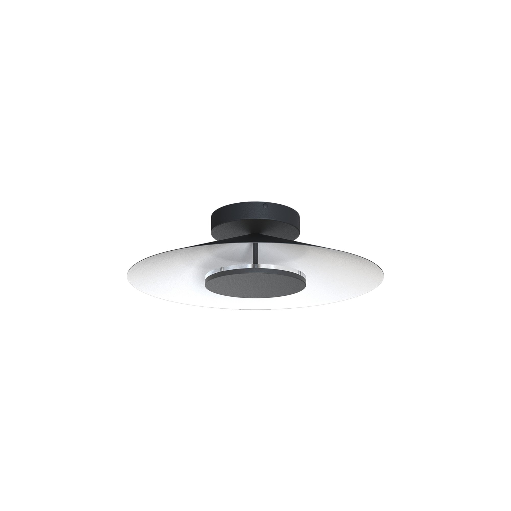 M8122 Orion Ceiling 25cm Round 8W LED White/Black
