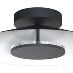 M8122 Orion Ceiling 25cm Round 8W LED White/Black