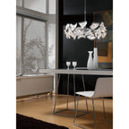 M0590 Otto Pendant 41 Light G4 Sphere Polished Chrome/Frosted Glass