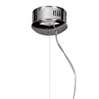 M0590 Otto Pendant 41 Light G4 Sphere Polished Chrome/Frosted Glass