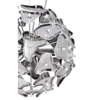 M0590 Otto Pendant 41 Light G4 Sphere Polished Chrome/Frosted Glass