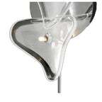 M0593 Otto Ceiling/Wall 2 Light G4 Bar Polished Chrome/Frosted Glass
