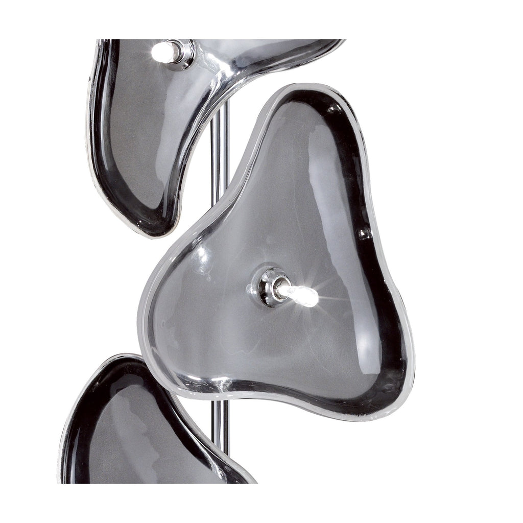 M0598 Otto Table Lamp 3 Light G4 Polished Chrome/Frosted Glass