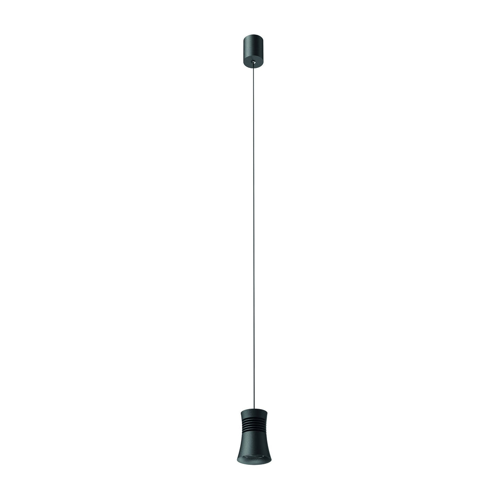 M7786 Pagoda Pendant 12.5W LED Black