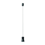 M7786 Pagoda Pendant 12.5W LED Black
