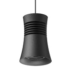 M7786 Pagoda Pendant 12.5W LED Black