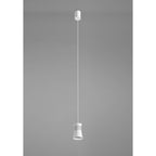 M7790 Pagoda Pendant 1 Light White