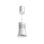 M7790 Pagoda Pendant 1 Light White